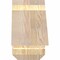 Ekena Millwork Eugene Rough Sawn Timber Gable Bracket, Douglas Fir, 48"W x 8"H x 6"D x 6"F, 4/12 Pitch GBW048X08X0606EUG00RDF - alternate 3